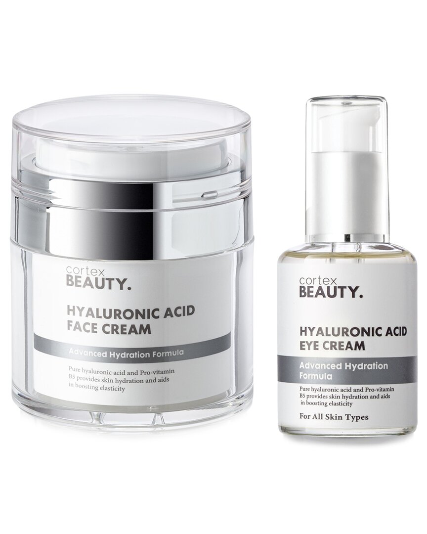 Cortex Beauty Cortex Unisex Hyaluronic Acid Face & Eye Cream Set