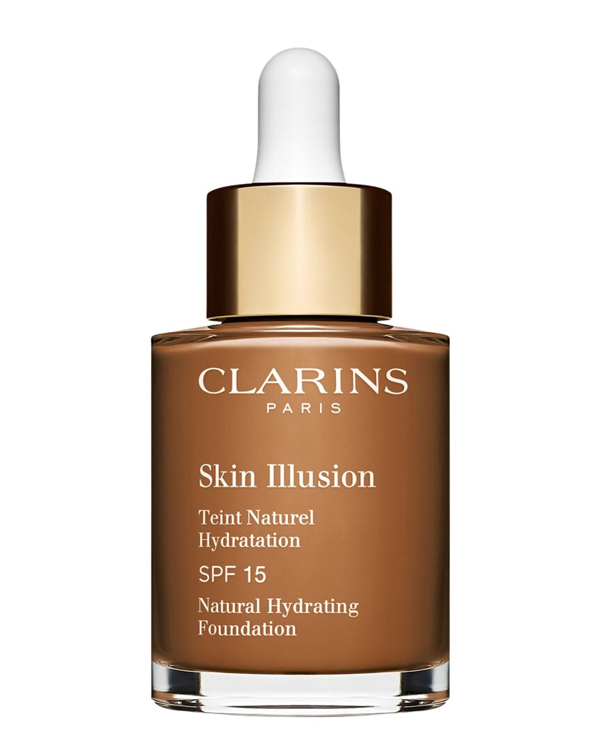 Clarins 1oz 1185 Chocolate Skin Illusion Natural Hydrating Foundation