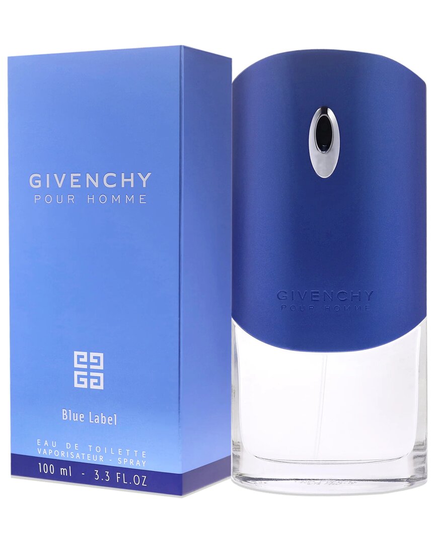 Givenchy Men's 3.4oz Pour Homme Blue Label Edt Spray
