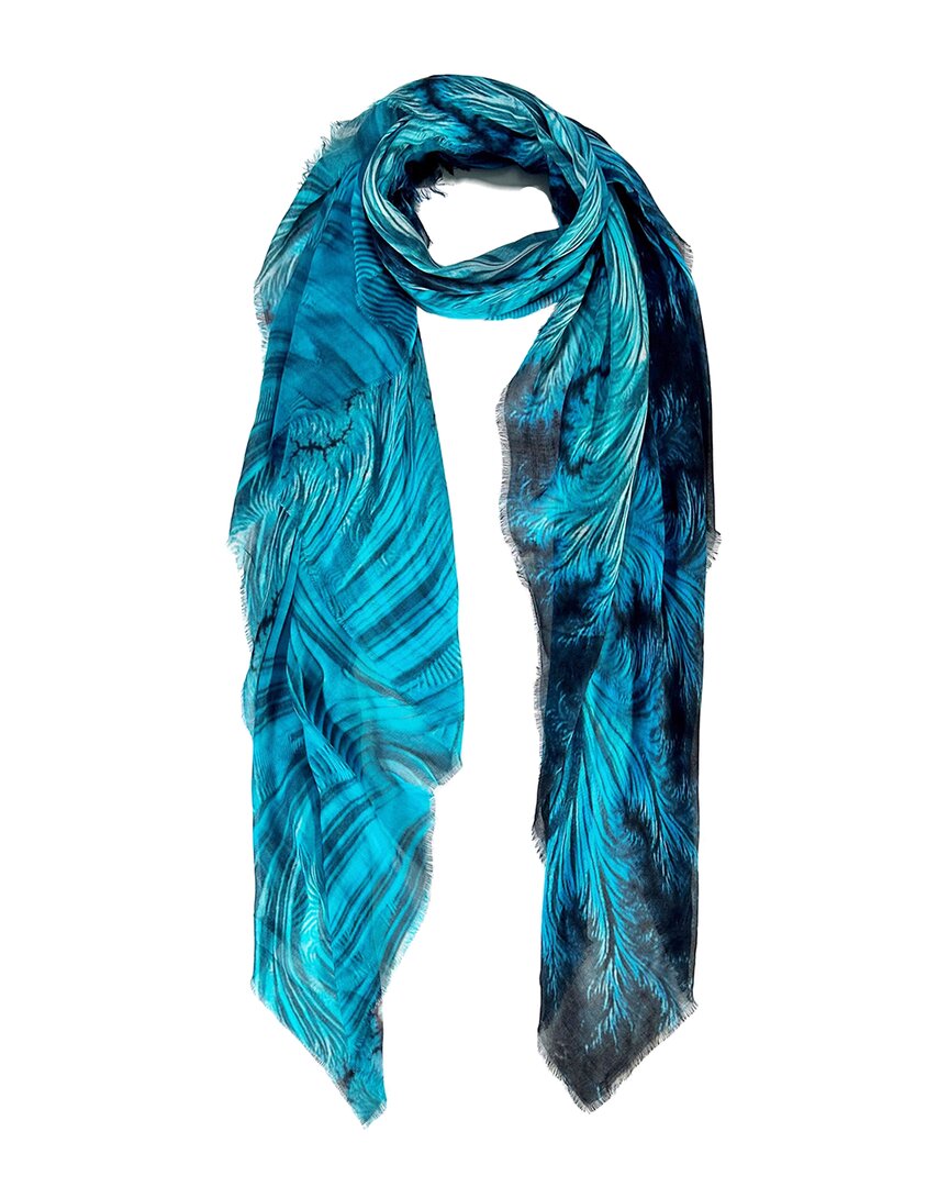 Blue Pacific Blue Ice Neckerchief In Blue