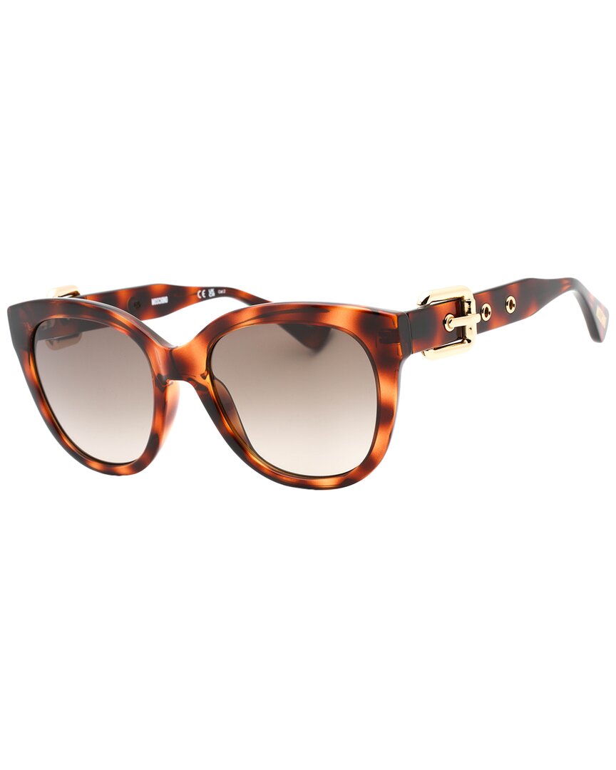 Shop Moschino Women's Mos143/s 54mm Sunglasses In Brown