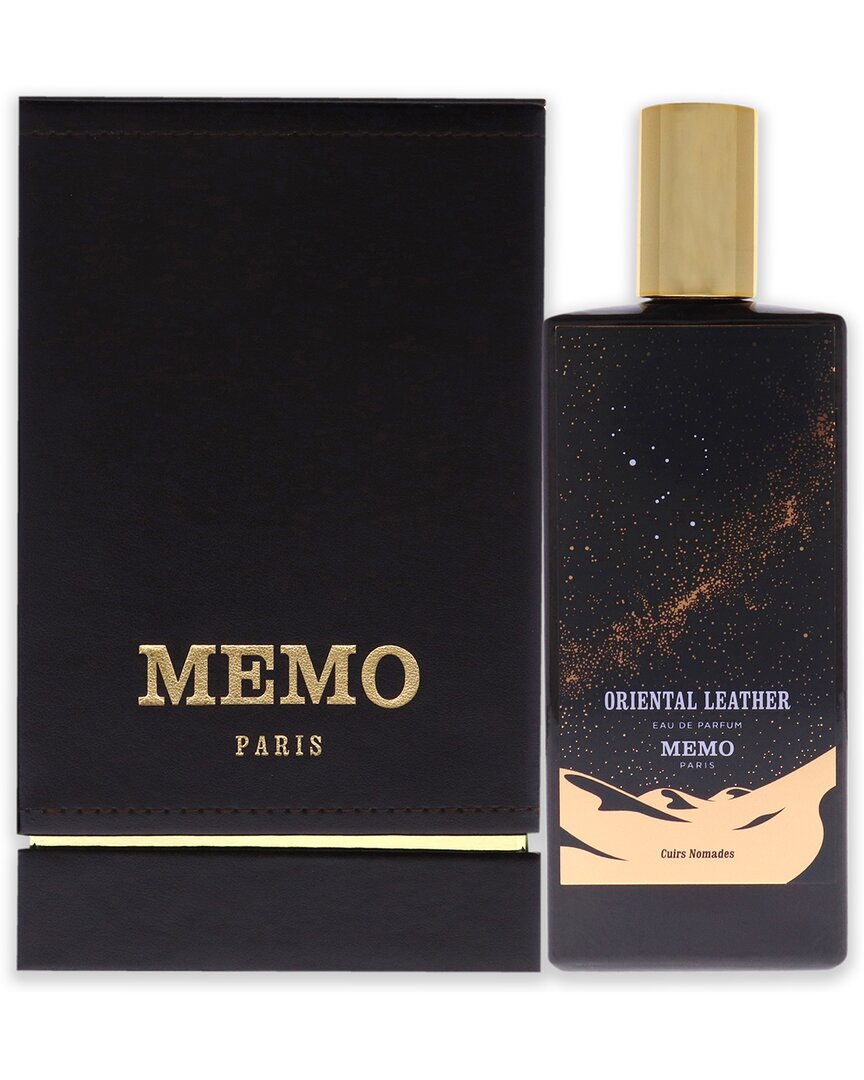 Memo Paris Unisex 2.53oz Oriental Leather Eau De Parfum