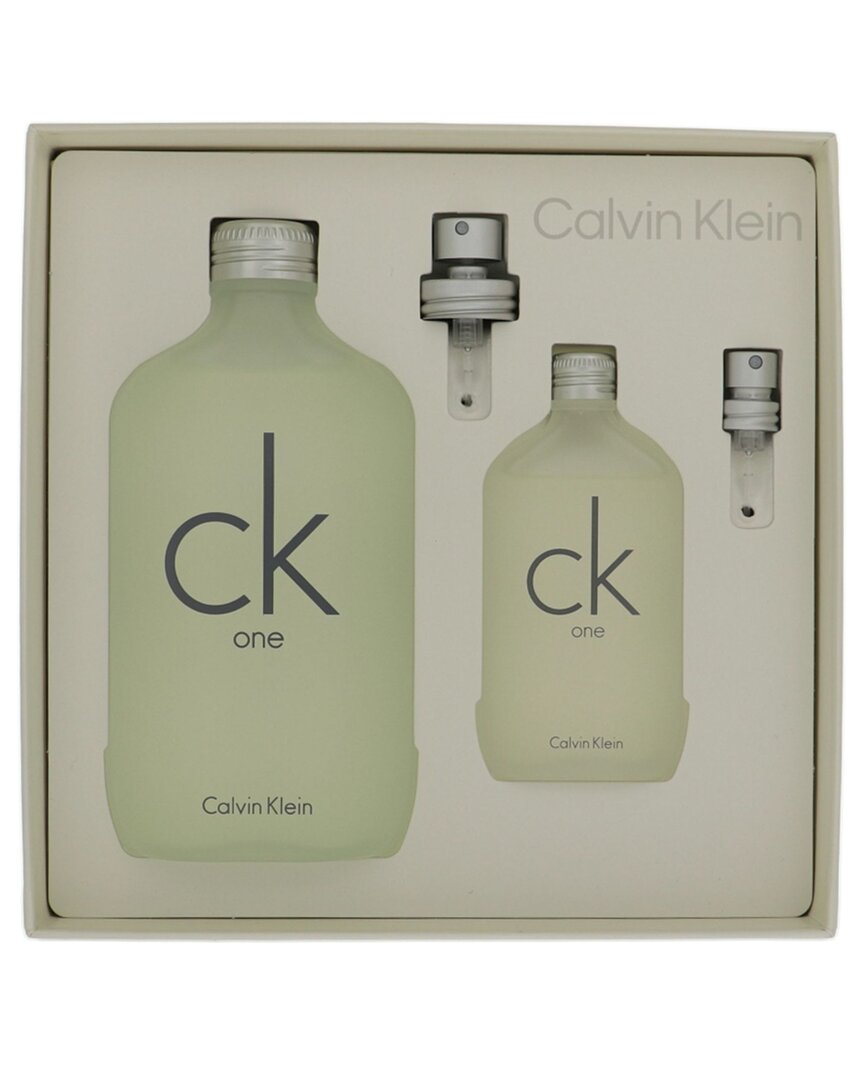 Calvin Klein Unisex Ck One Edt Set In Multi