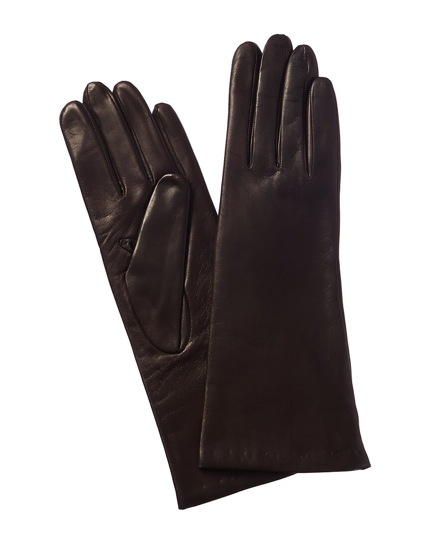 Portolano Portalano Women's Nappa Leather Teak Gloves In Brown