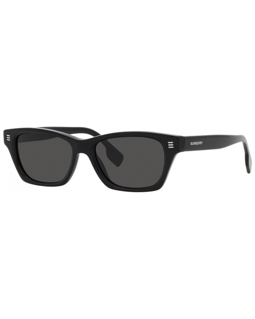 Burberry Men's Be4357f 53mm Sunglasses In Black