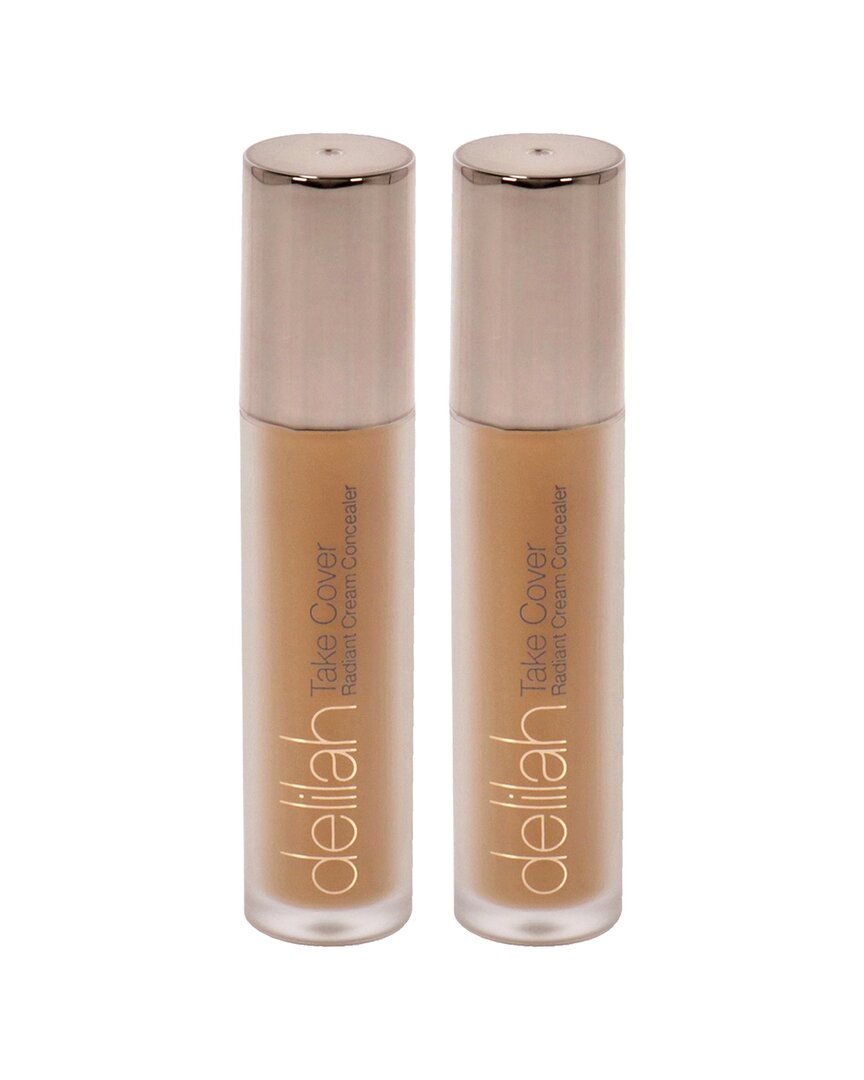 Delilah Women's 0.12oz Cashmere Take Cover Radiant Cream Concealer - Pack Of 2