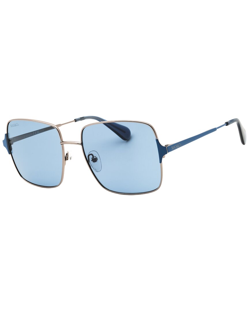 Max & Co By Max Mara Women's Mo0072 56mm Sunglasses In Blue
