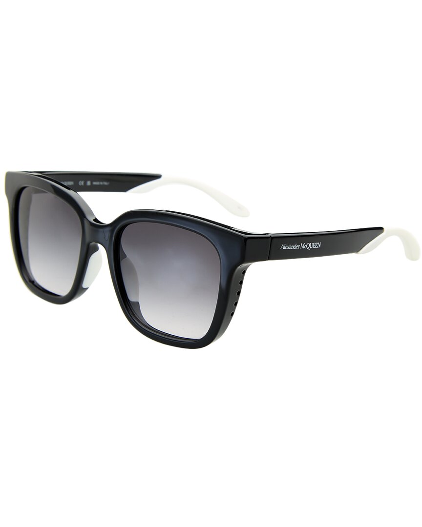 Alexander Mcqueen Am0295sk 002 Wayfarer Sunglasses In Black