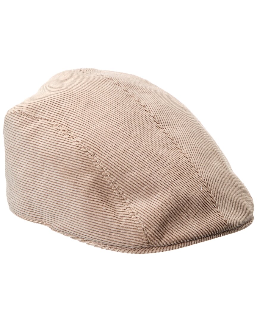 Brunello Cucinelli Leather-trim Cashmere-blend Hat