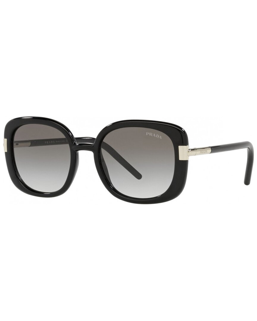Shop Prada Women's Pr04ws 53mm Sunglasses In Black