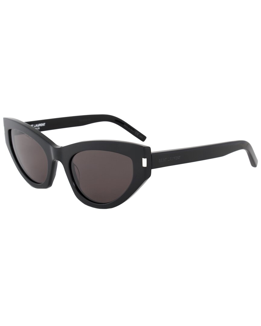Saint Laurent Women's Sl 215 Grace 54mm Sunglasses In White