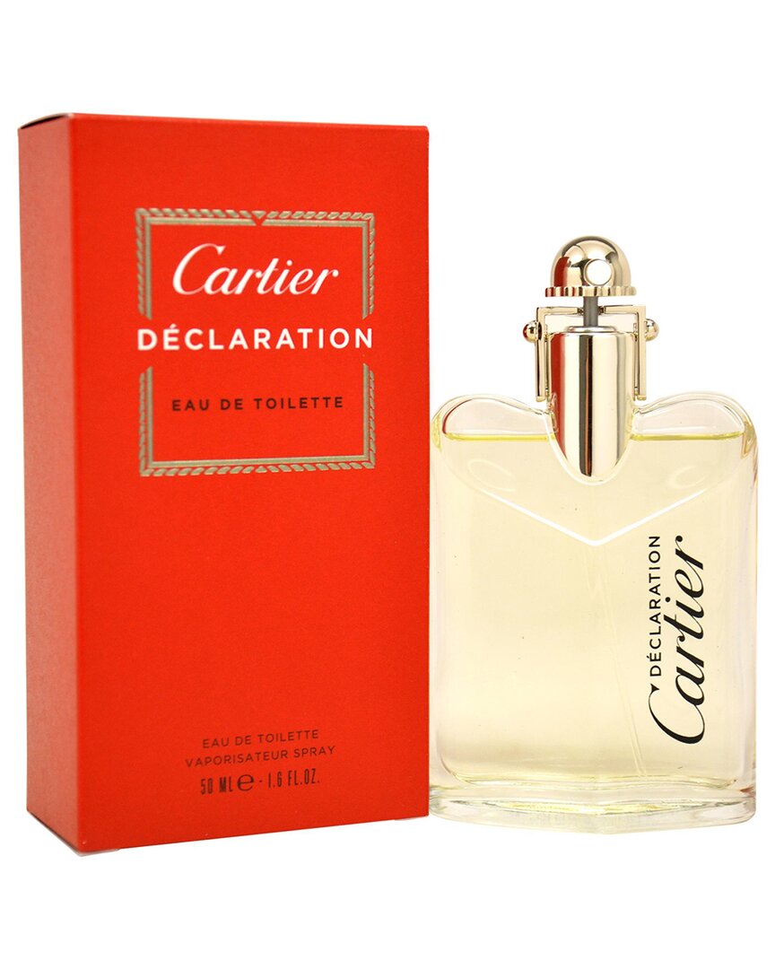 Cartier Men's 1.7oz Declaration Edt Spray
