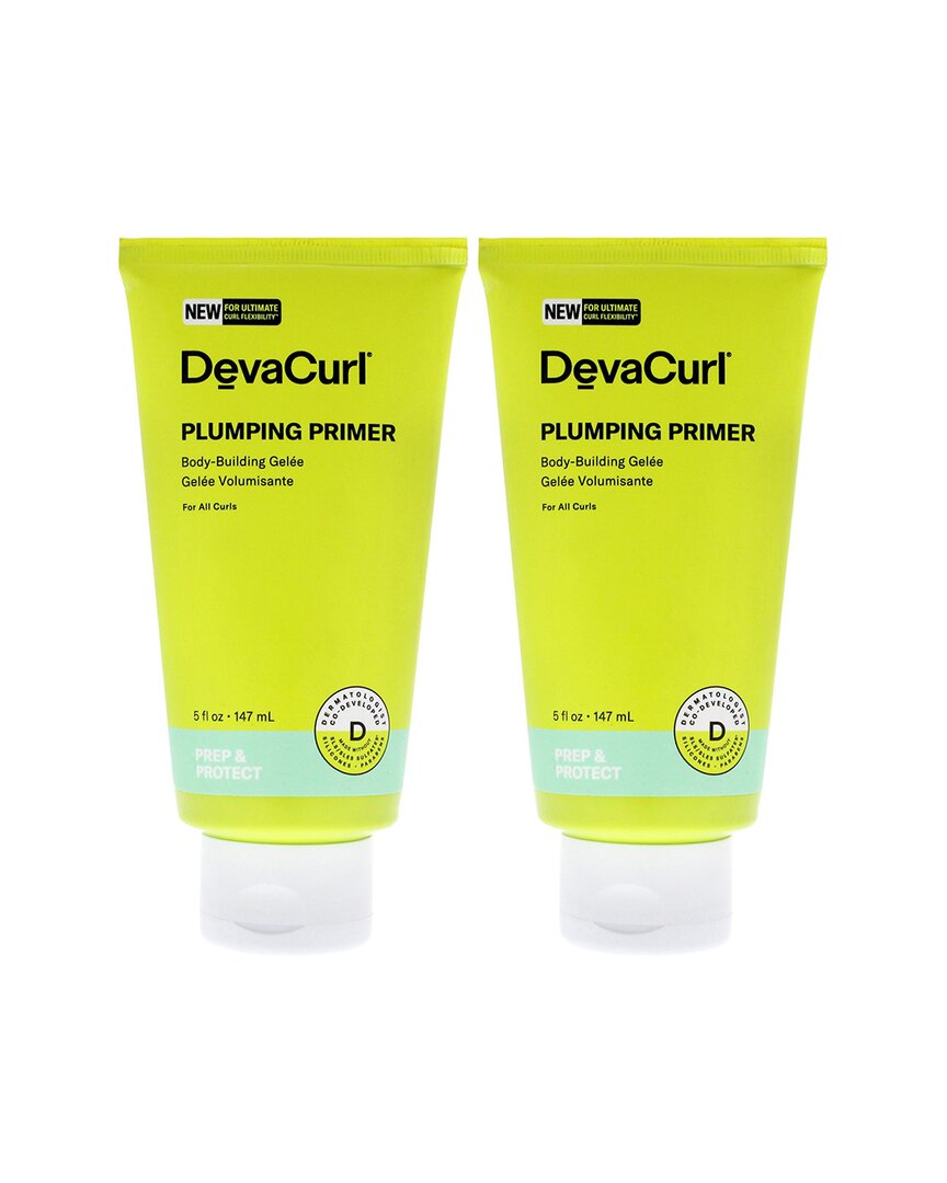 Devacurl Unisex 5oz Plumping Primer Gel-np - Pack Of 2