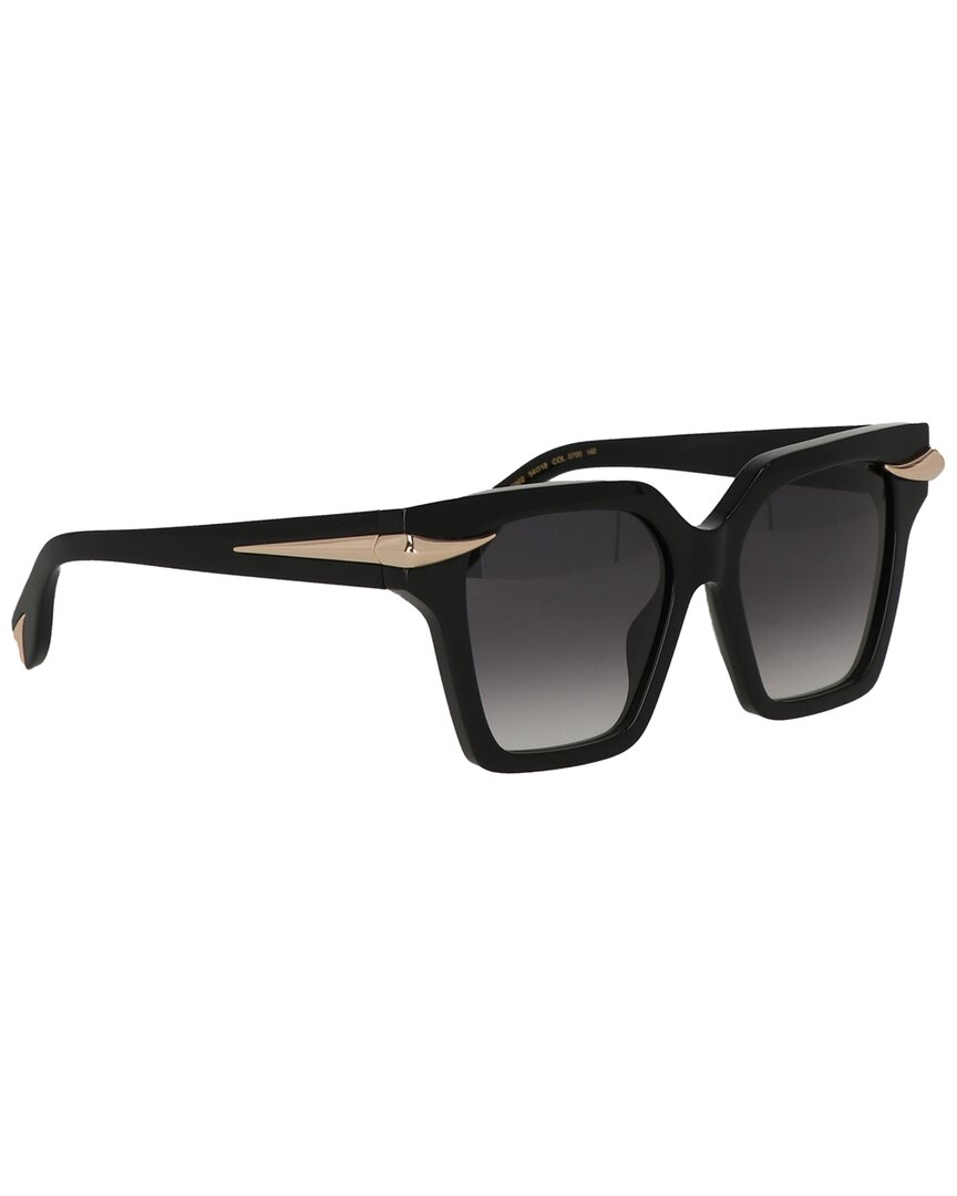 Roberto Cavalli Unisex Src002m 0700 Sunglasses In Black