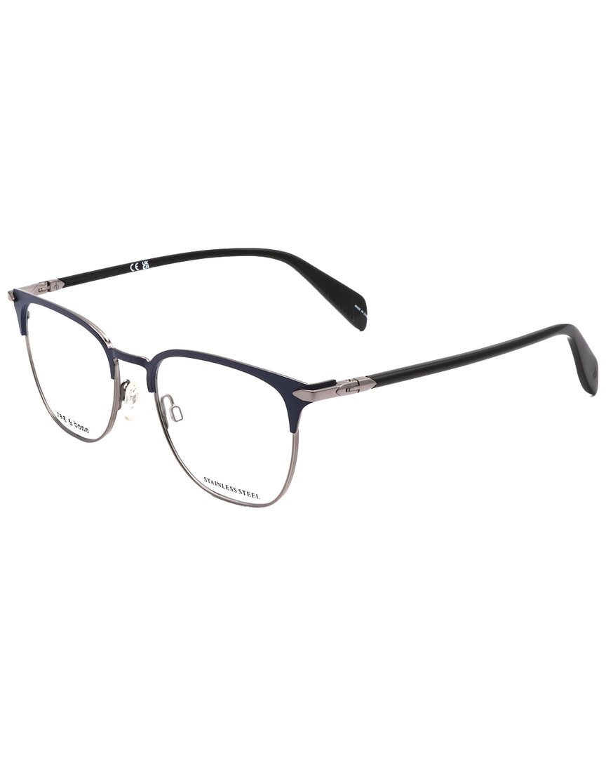 Rag & Bone Men's Rnb7057 53mm Optical Frames In Black