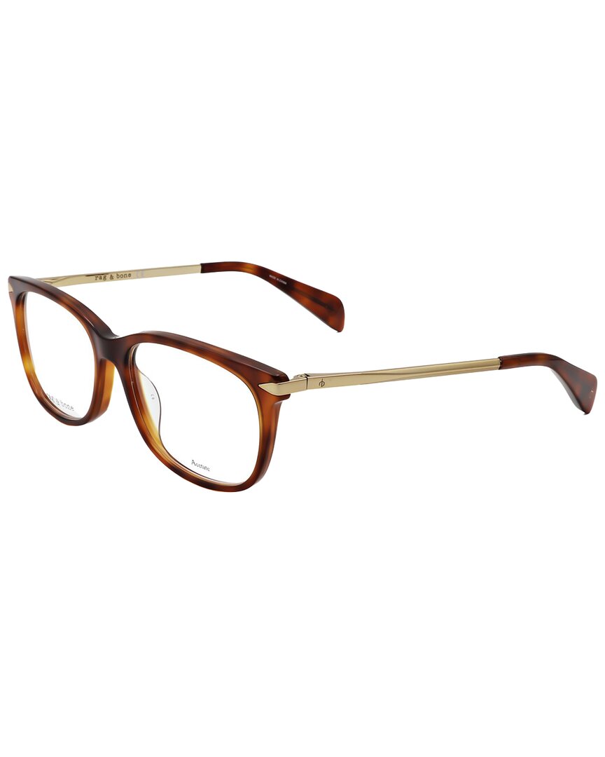 Rag & Bone Unisex Rnb3006 54mm Optical Frames In Brown