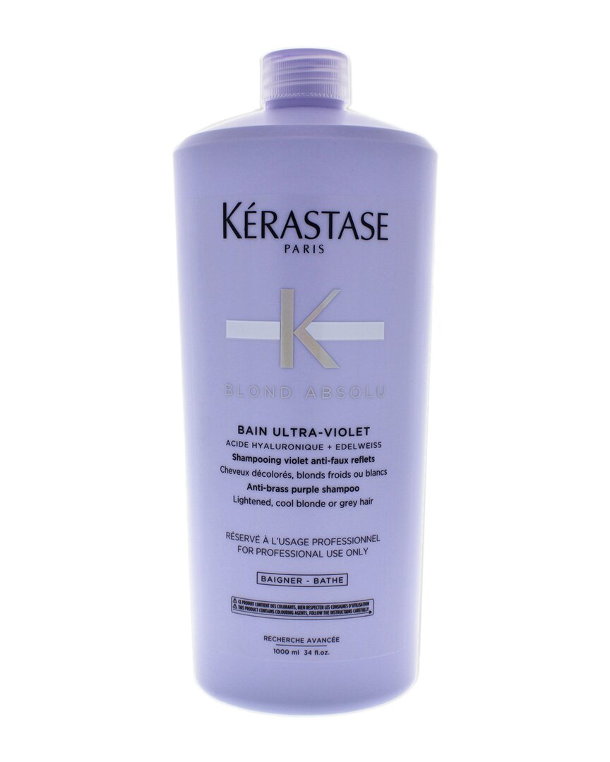 Kerastase 33.8oz Blonde Absolu Bain Ultra Violet In Purple