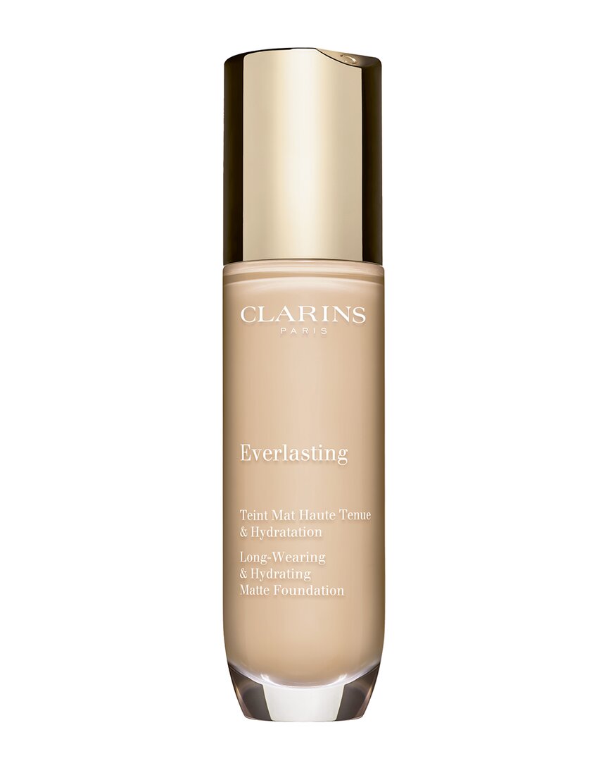 Shop Clarins Women's 1oz 100.3n Shell Everlasting Long Wearing Full Coverage Foundation