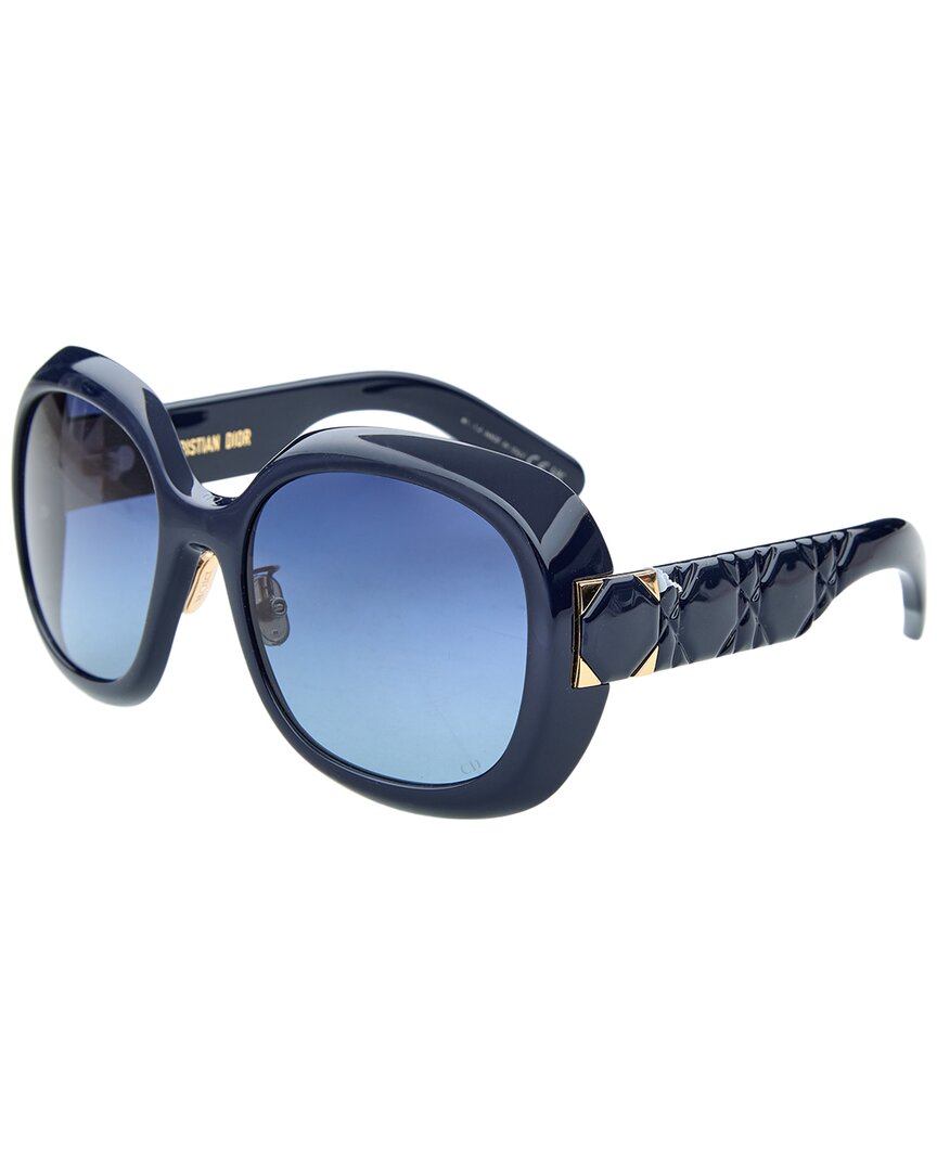 Dior Women's Cd40114f 58mm Sunglasses In Blue