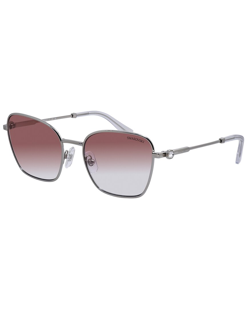 Swarovski Women's Silver/Pink Sk7029 55Mm Sunglasses