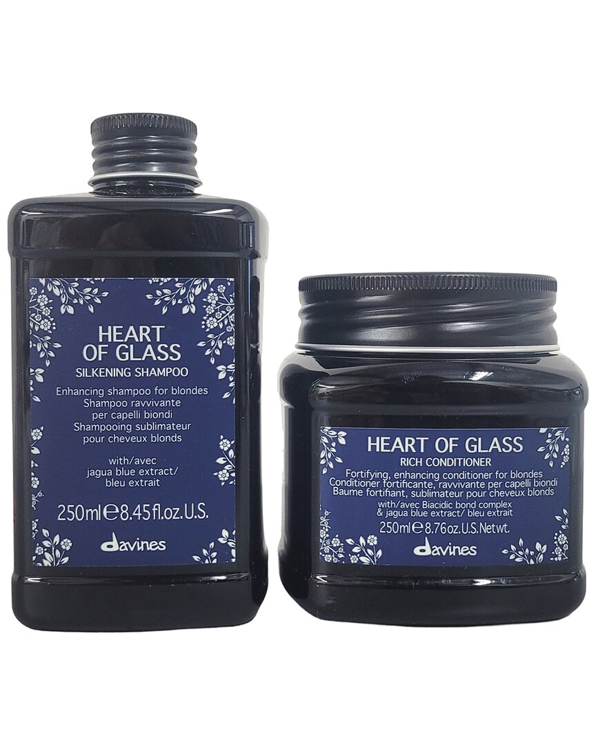 Davines Unisex Heart Of Glass Shampoo & Conditioner Duo