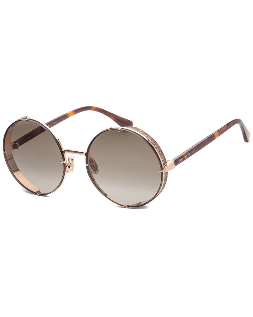 Jimmy Choo Women's Lilos-0qum-ha 58mm Havana Sunglasses In Brown