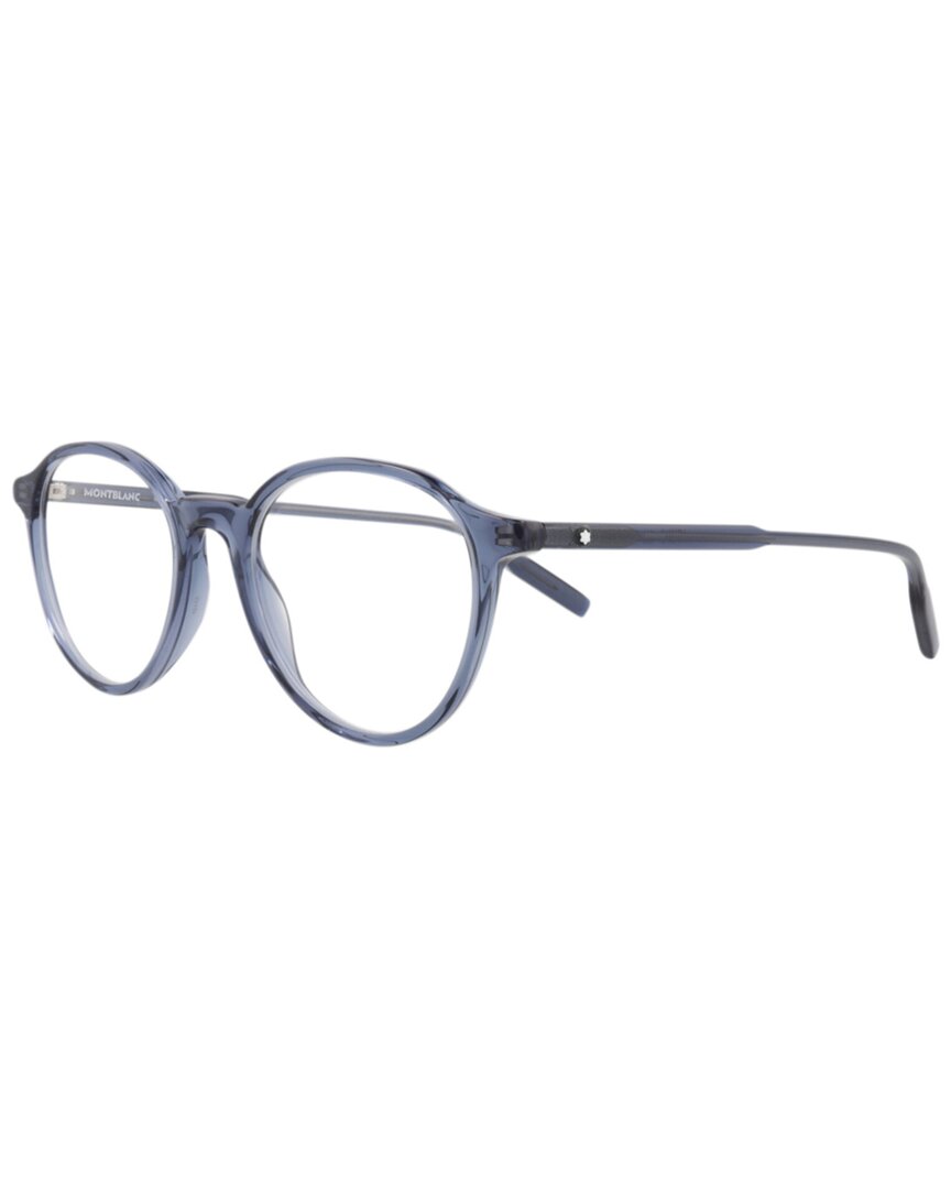 Montblanc Men's Mb0291o 52mm Optical Frames In Blue