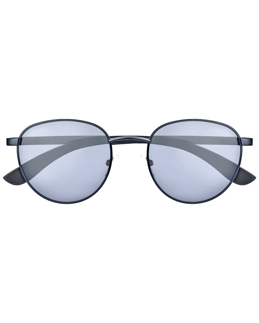 Earth Wood Unisex Boracay 54mm Polarized Sunglasses In Black