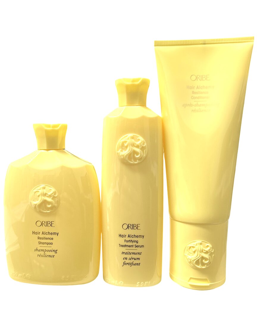 Oribe Trio Hair Alchemy Resilience Shampoo, Conditioner & Fortifying Serum