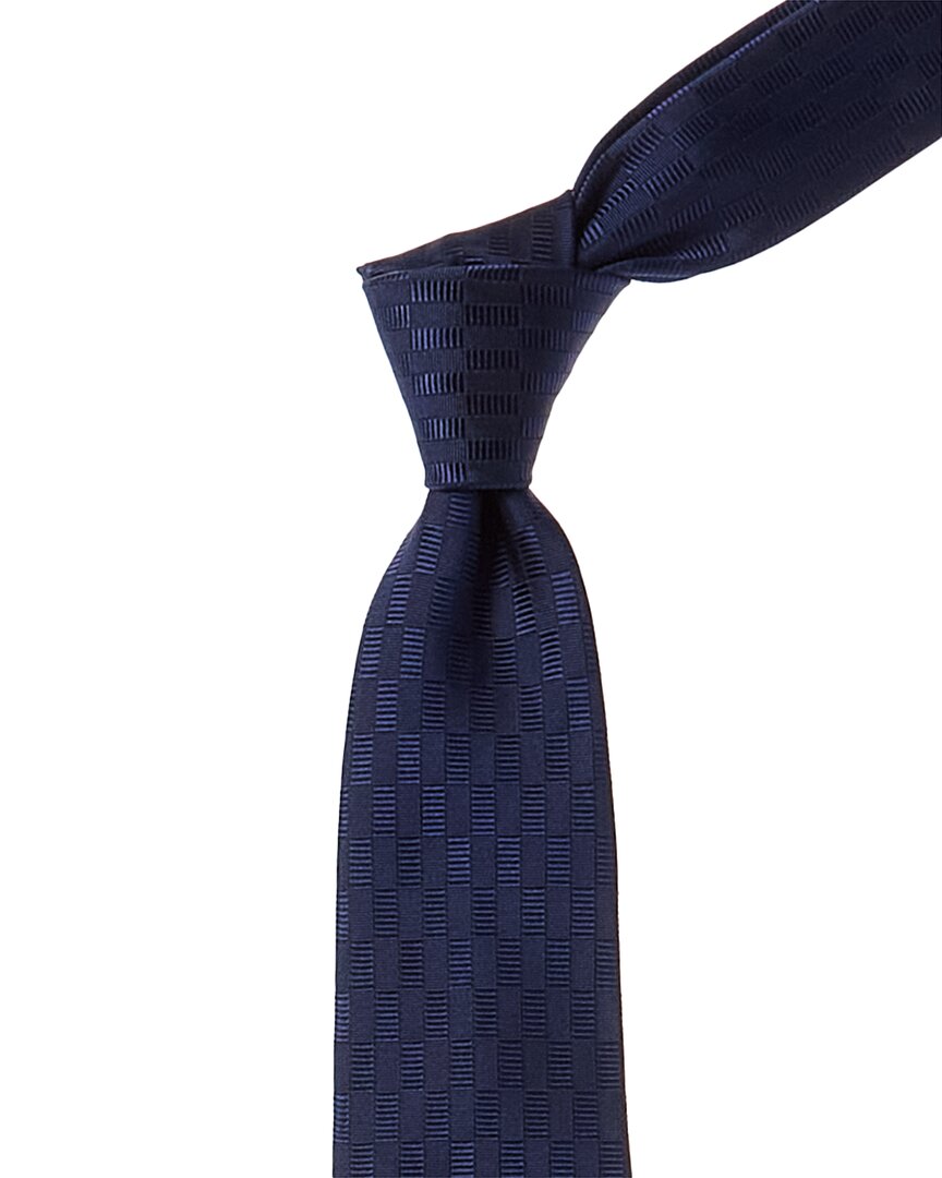 Shop Gucci Blue Printed Silk Tie