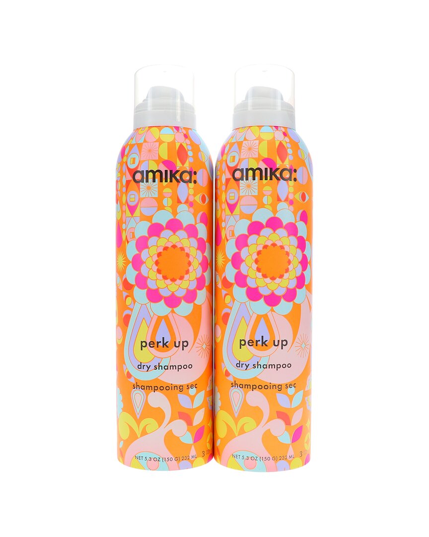 Amika 5.3oz Perk Up Dry Shampoo 2 Pack