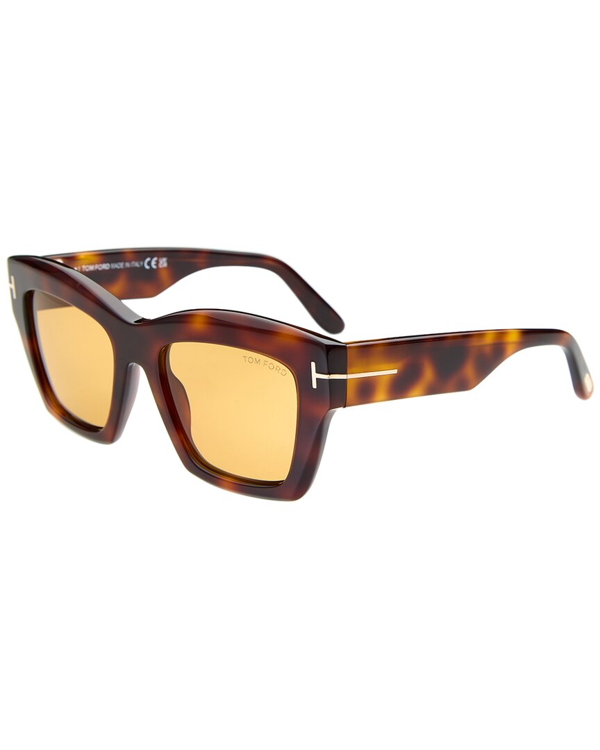 Tom Ford Square-frame Sunglasses In Brown