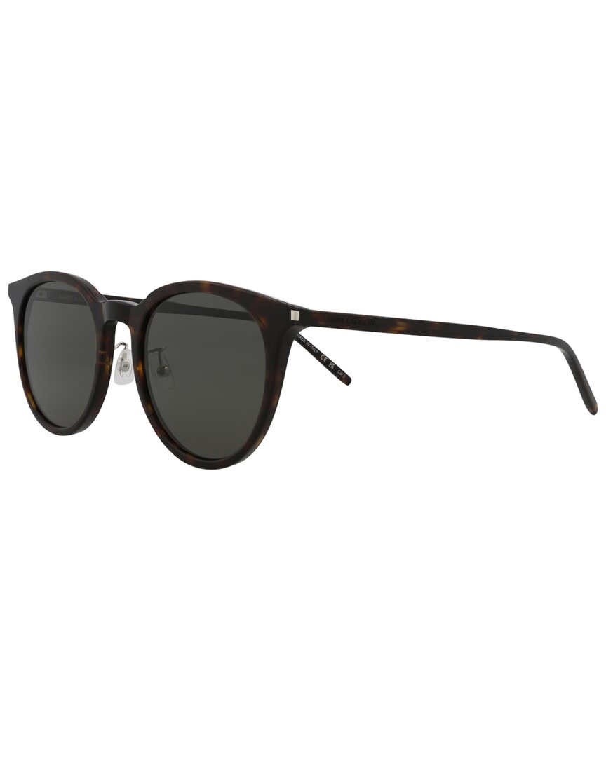 Saint Laurent Unisex Sl488k 54mm Sunglasses In Brown