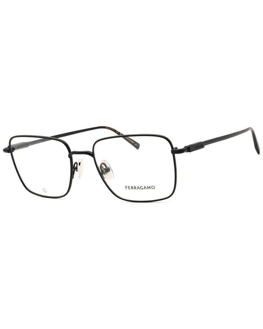 Ferragamo Men's 53mm Optical Frames In Gold
