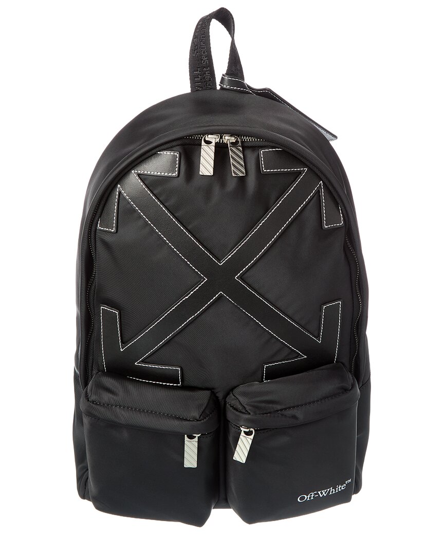 Off-White™ Dome Double Pocket Backpack Men's Black | eBay