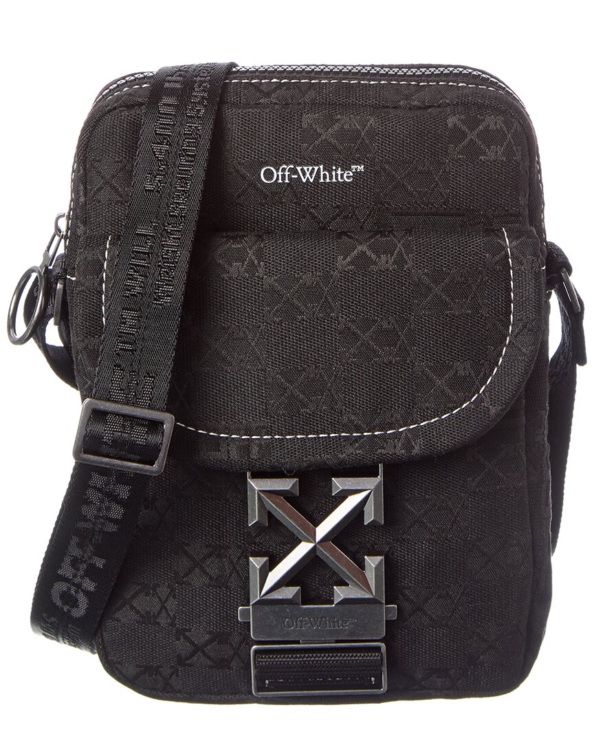 Off-White™ North/South Flight Multi Pocket Crossbody Men's Black