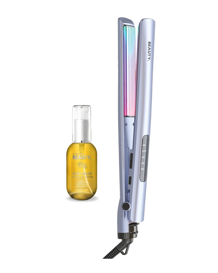 Cortex Beauty Cortex Ultra Slim 1 Digital Flat Iron & Argan Oil Set