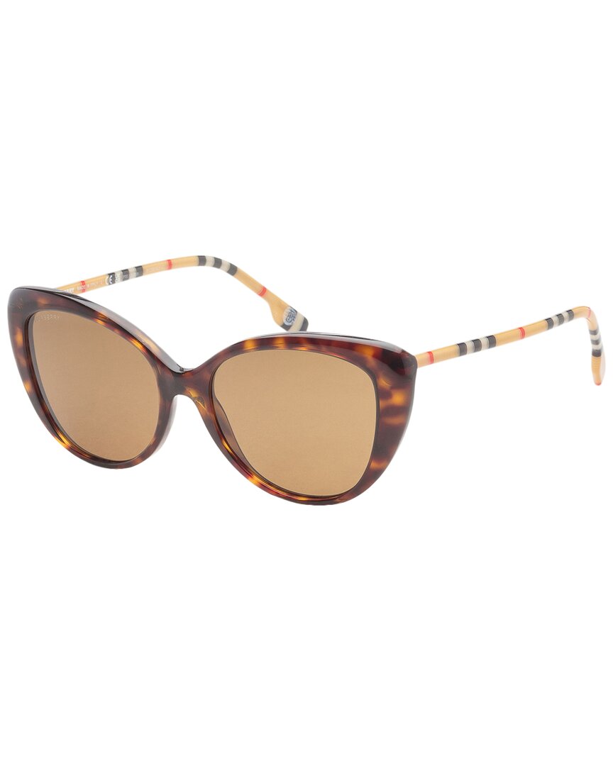 Burberry Women's Dark/Brown Be4407 54Mm Sunglasses