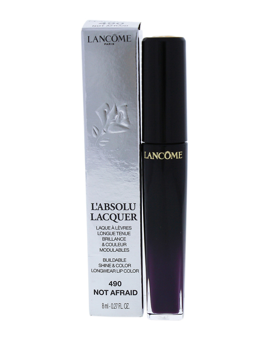 Lancôme Lancome 0.27oz #490 Not Afraid L'absolu Lacquer Lipstick