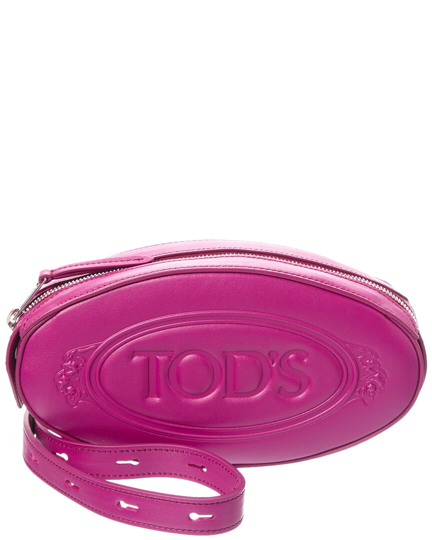Tod's Tracollina Bow Leather Crossbody