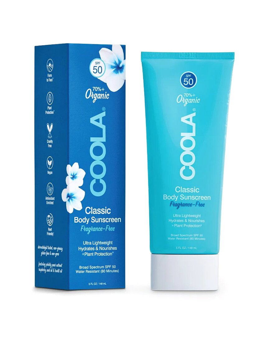 Shop Coola 5oz Classic Body Sunscreen Spf 50 - Fragrance-free