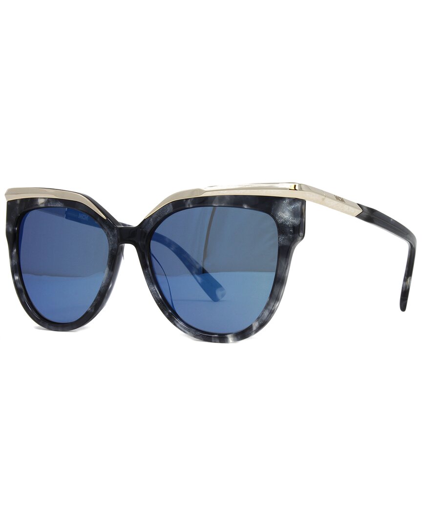Mcm Women's 637s 56mm Sunglasses In Blue