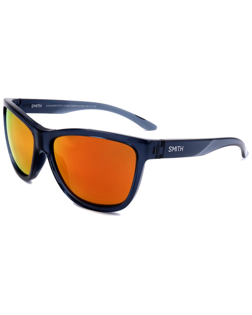 Smith Unisex Eclipsesam 59mm Sunglasses In Blue