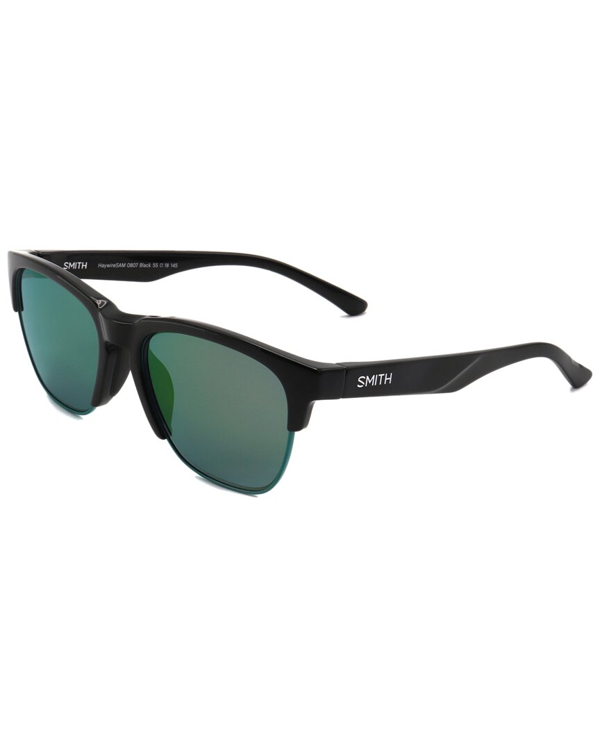 Smith Unisex Haywiresam 55mm Sunglasses In Black