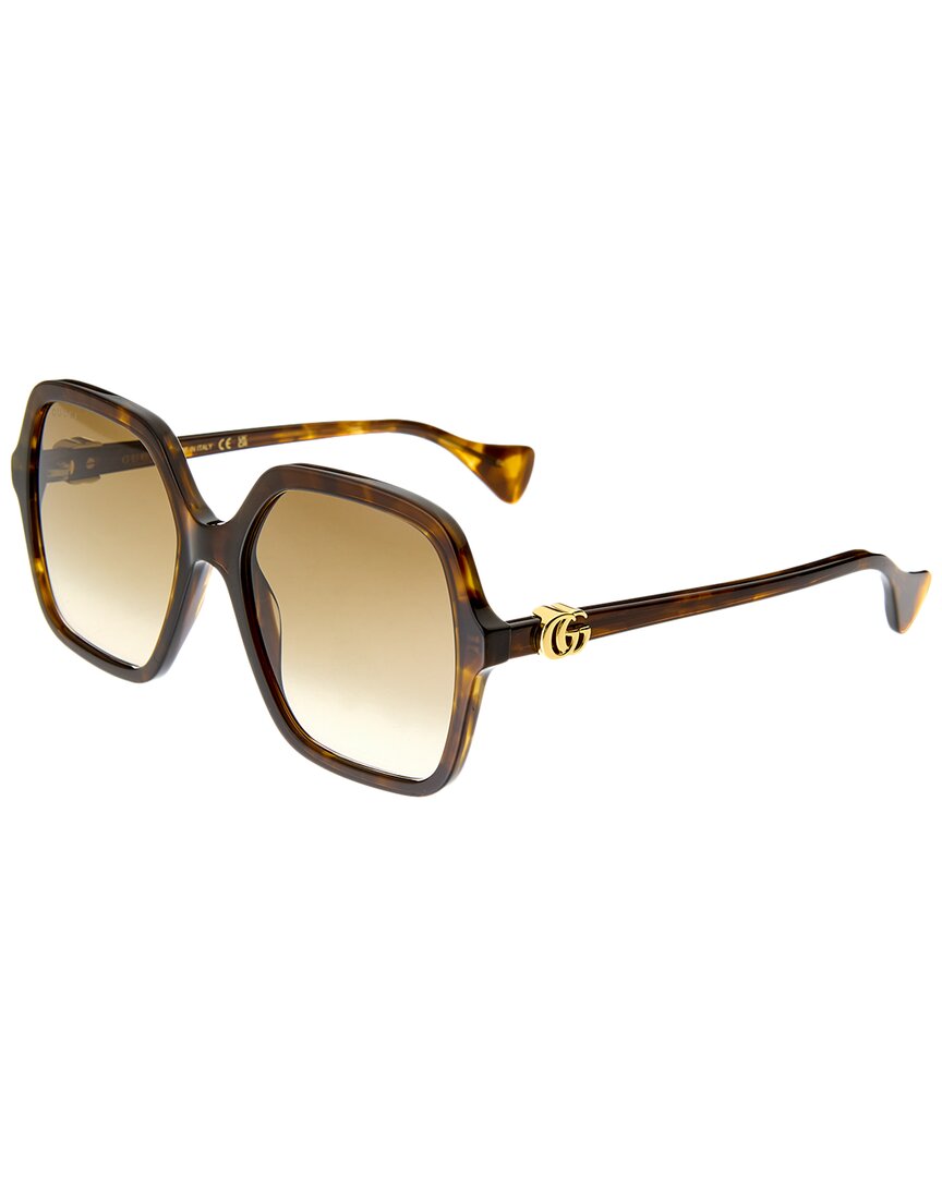 Gucci Women's Sunglasses, Gg1072s In Brown