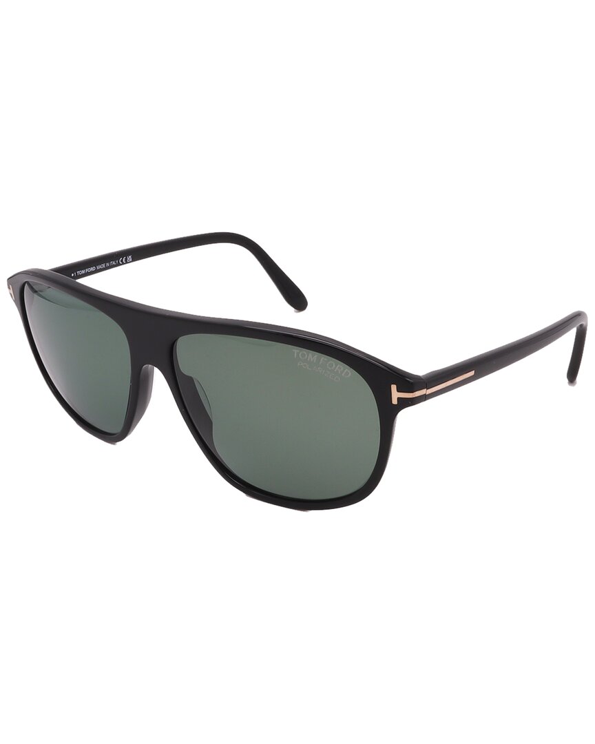 Tom Ford Men's Ft1027/s 60mm Polarized Sunglasses