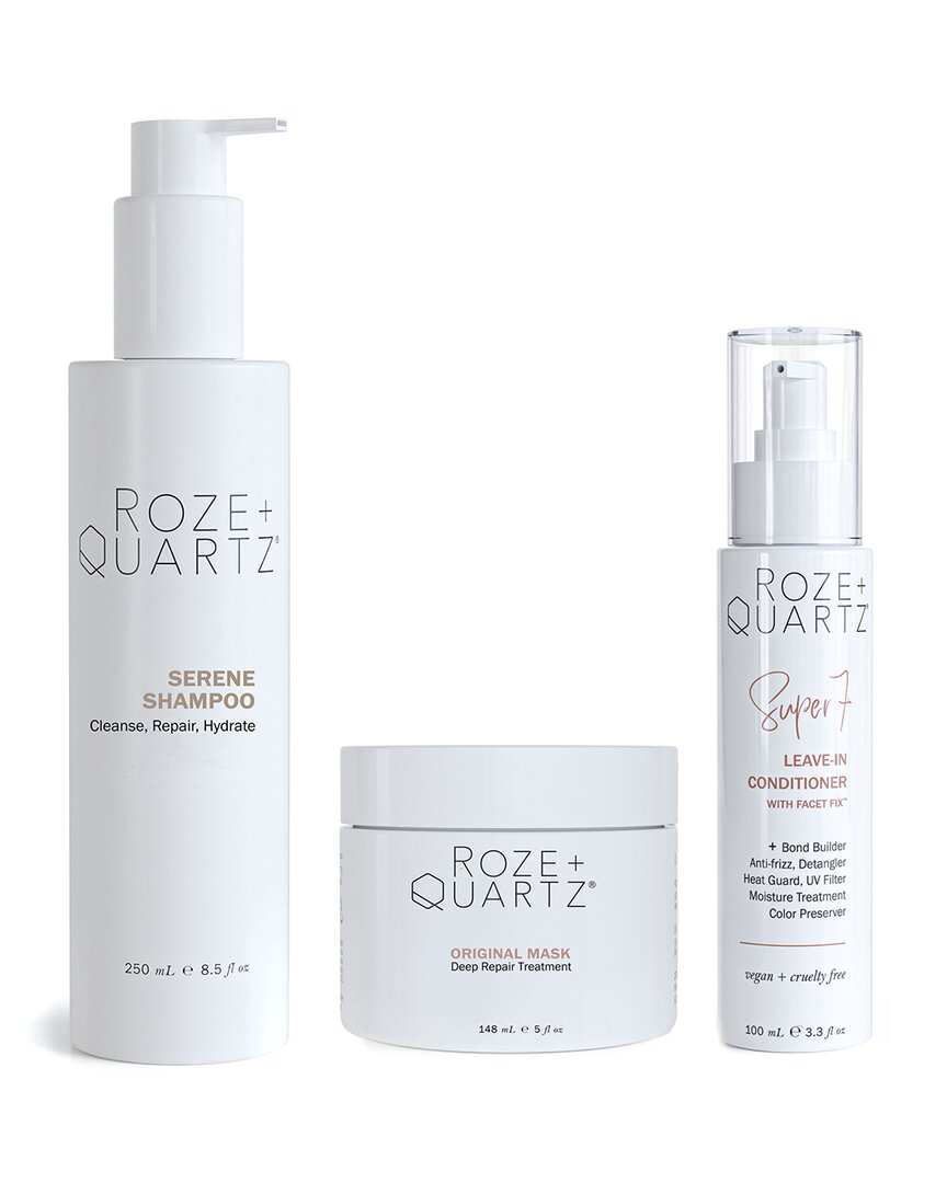 Rose + Quartz Roze + Quartz Unisex Original Wash + Style 3pc Bundle