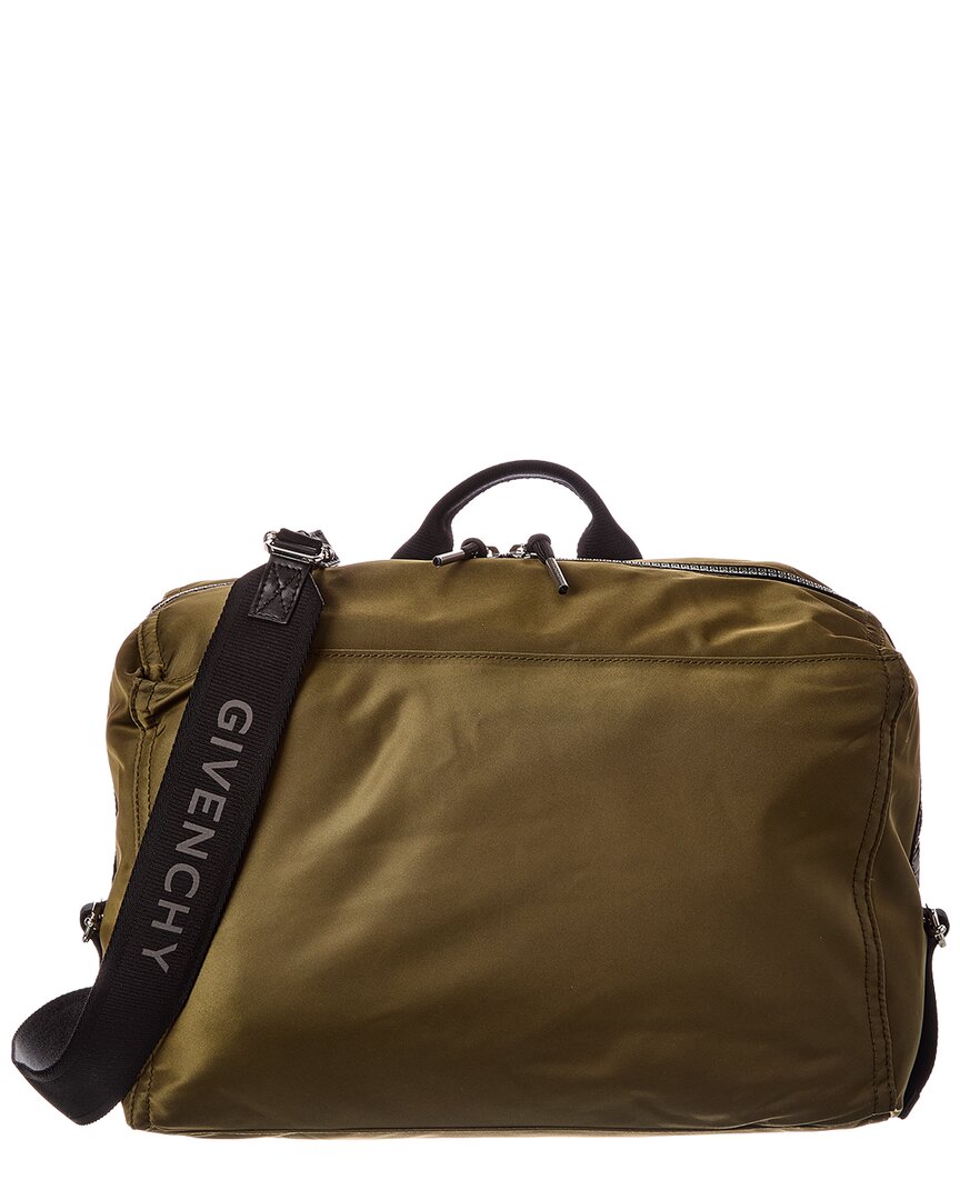 Givenchy Pandora Medium Duffel Bag In Green