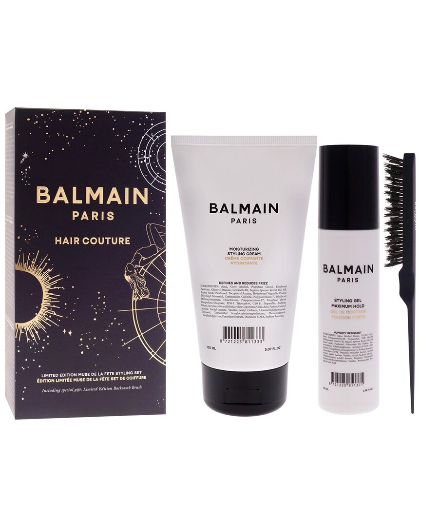 Balmain Hair Couture For Women 3pc Muse De La Fete Styling Set