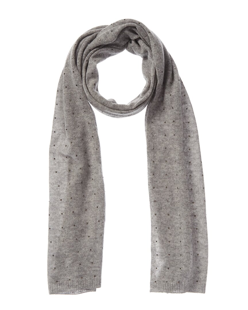 Image of Forte Cashmere Crystal Oversized Cashmere Scarf